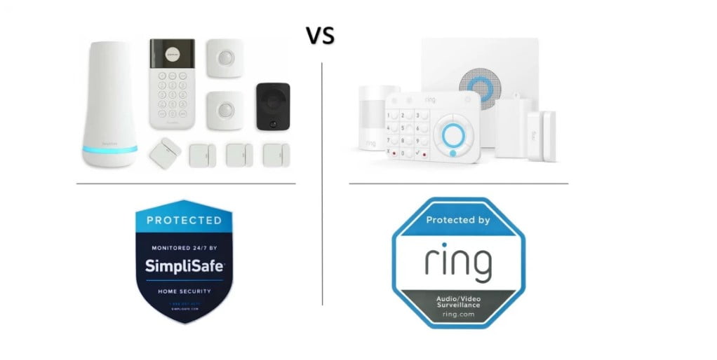 SimpliSafe vs Ring Alarm security64.com