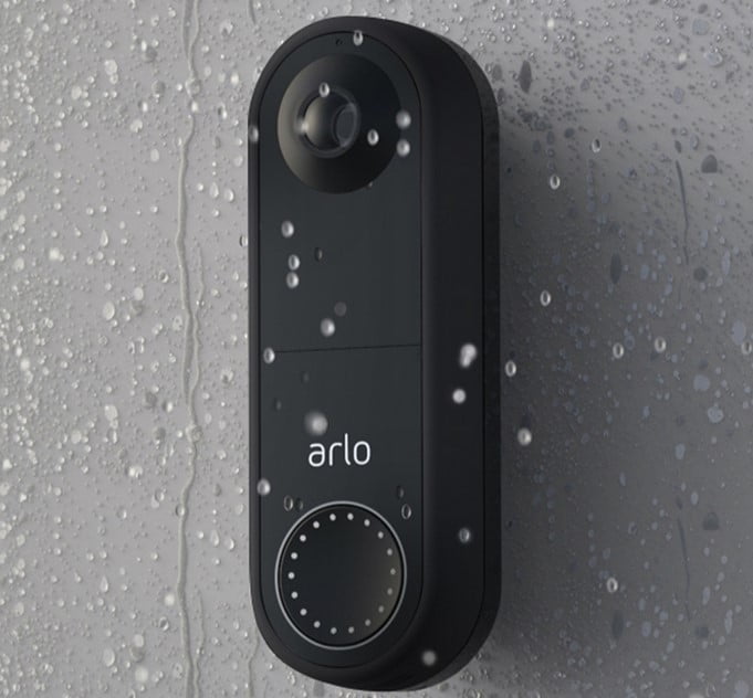 Arlo essential wired doorbell video