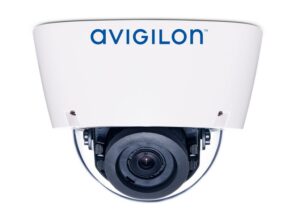 Avigilon H5A dome camera with IR illuminators