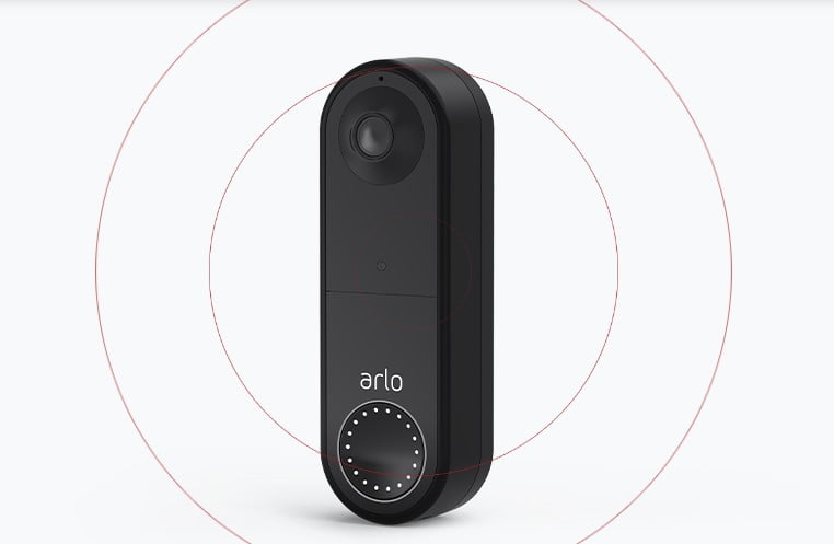 Arlo essential wired doorbell video