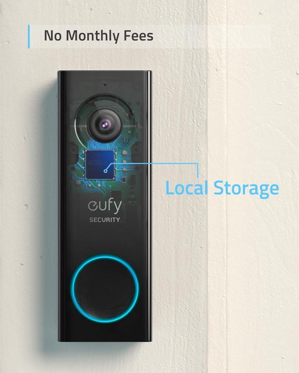 Eufy 2k Doorbell storage