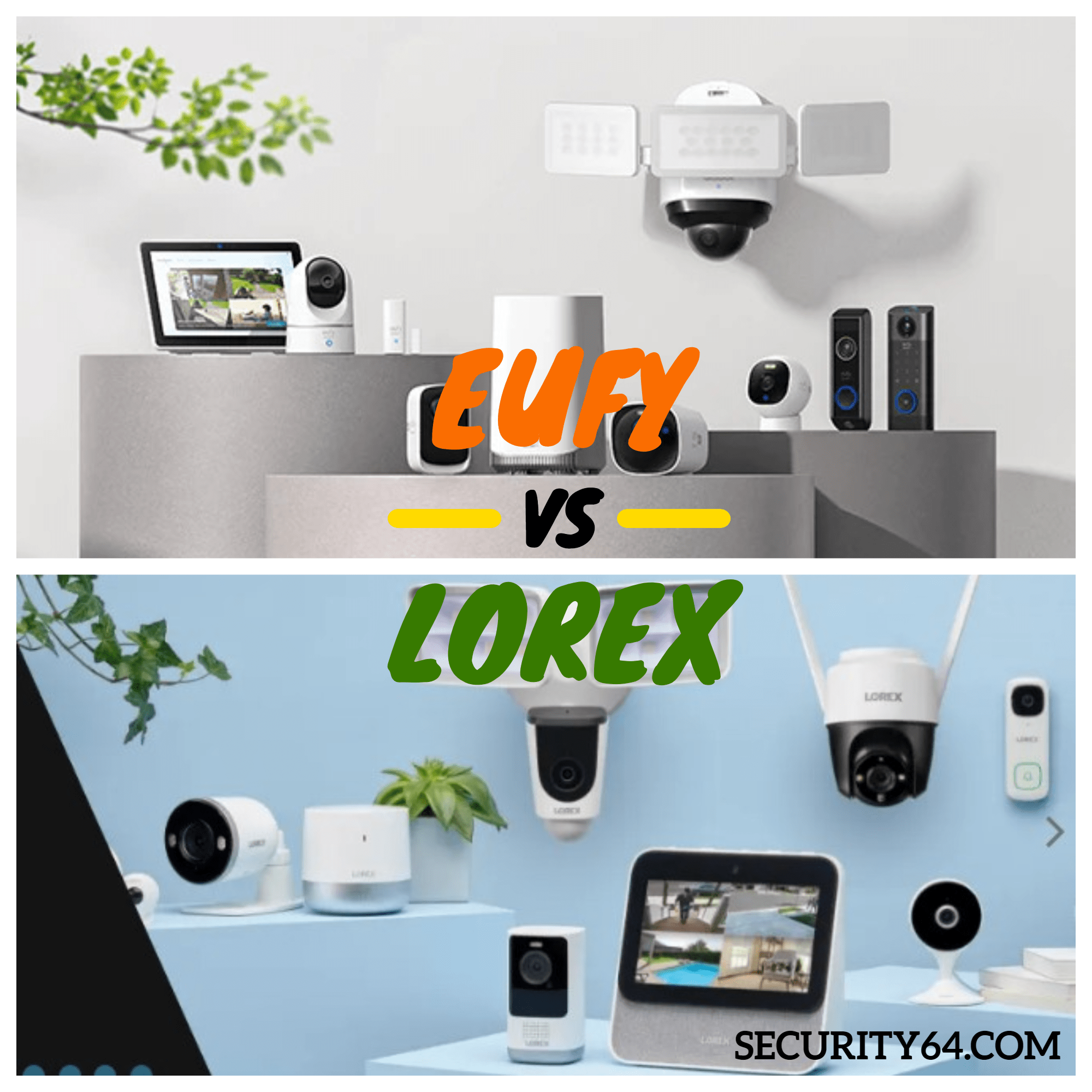 Eufy vs Lorex Security Systems