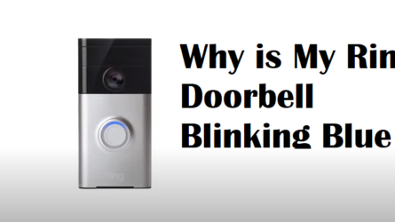 Ring Doorbell Blinking Blue Light: Causes & Solutions