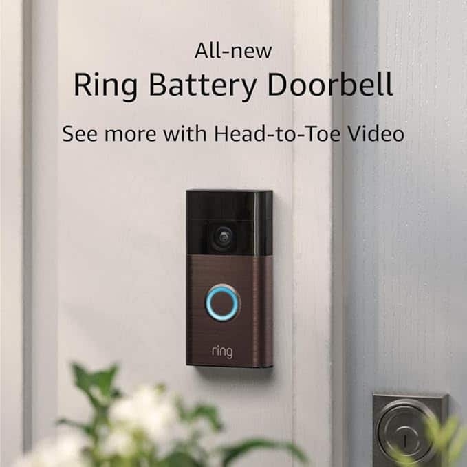 All new Ring BatteryDoorbell