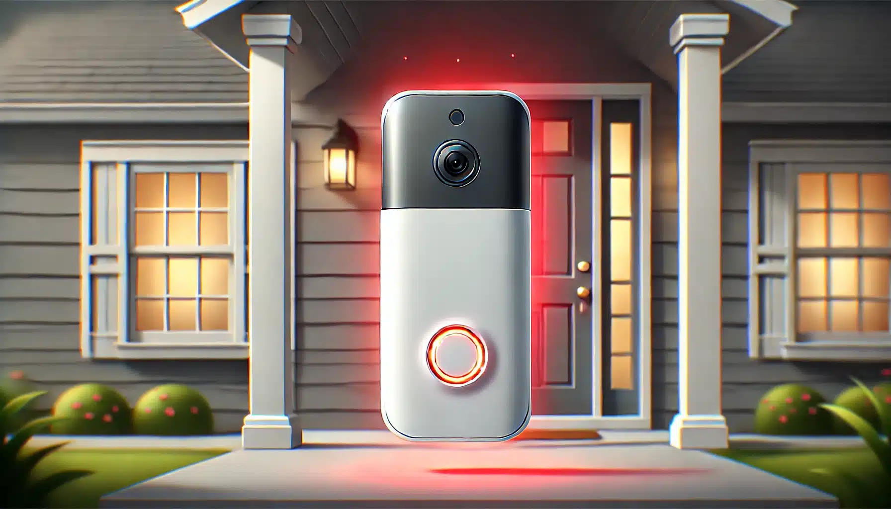 Blink Doorbell Blinking Red