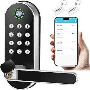 Keyless-Entry Fingerprint Smart Door Lock – Sifely Digital Electronic Lock