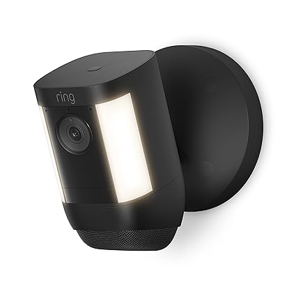 Ring Spotlight Cam Pro, Wired - Black